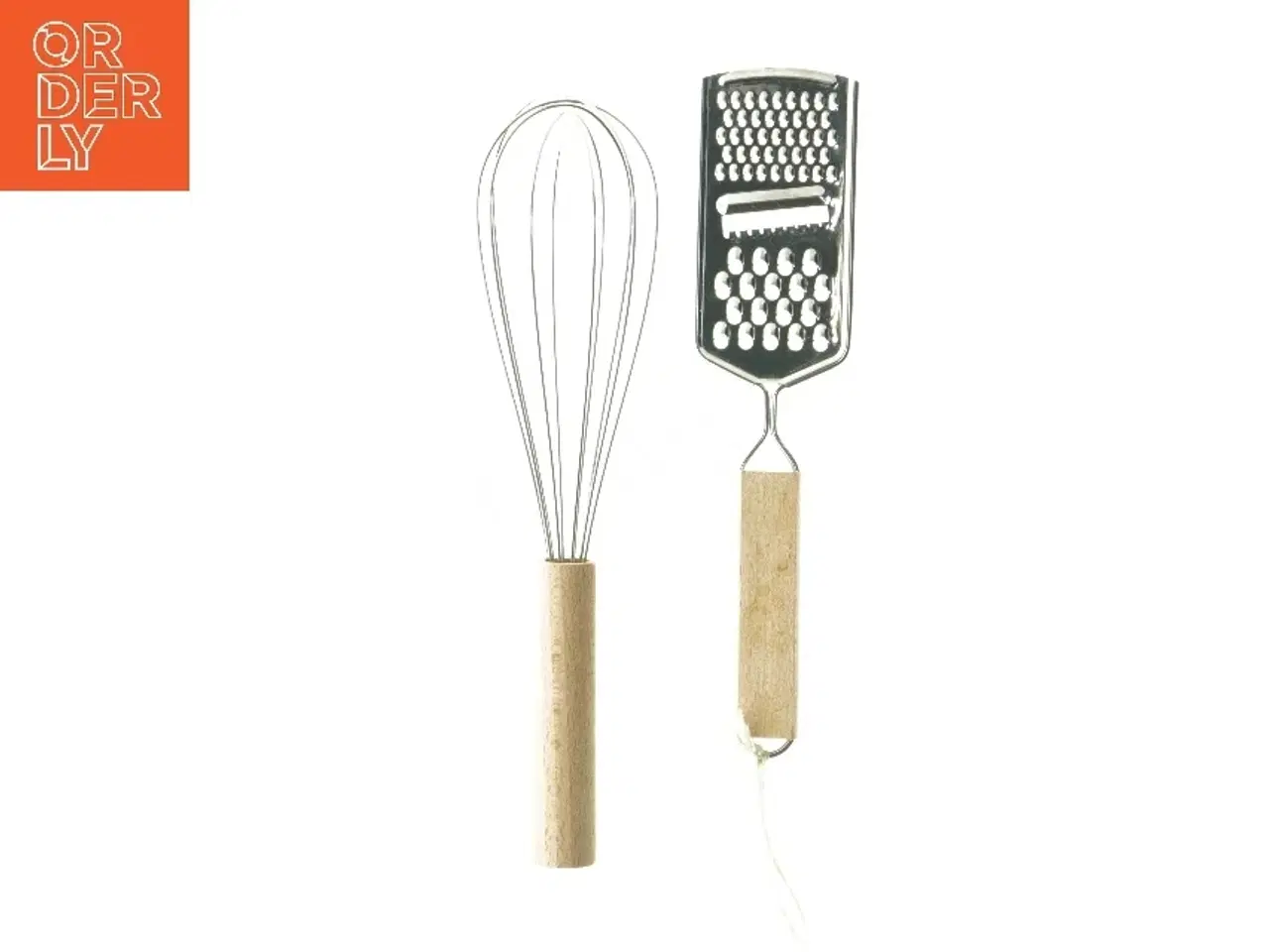 Billede 1 - Piskeris og rivejern (str. 27 cm og 24 cm)