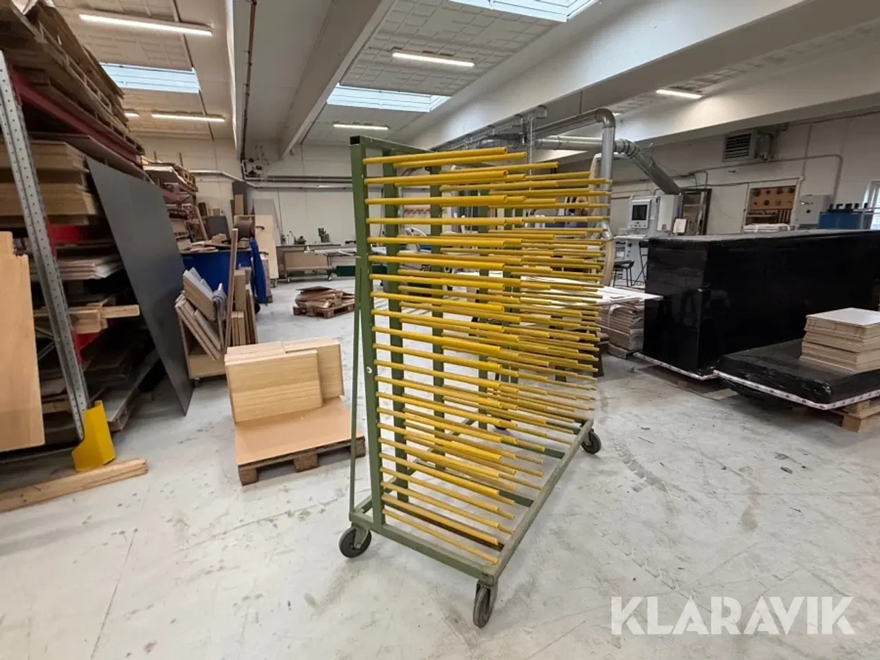 Billede 7 - Pladetørringsvogn / tørrestativ 2 styk.