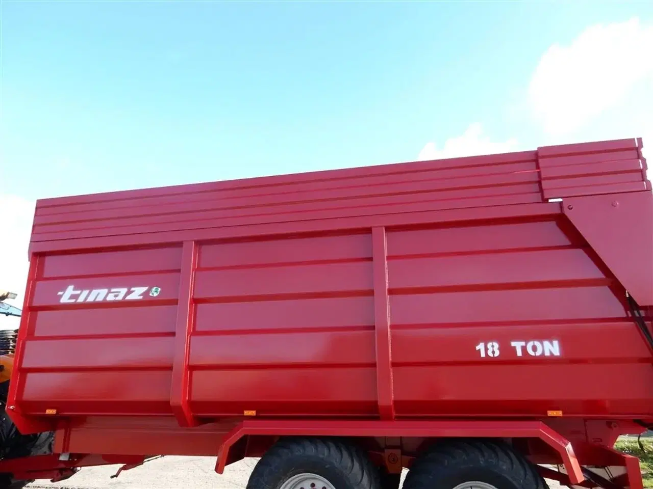 Billede 4 - Tinaz 18 tons bagtipvogne med 50 cm ekstra sider