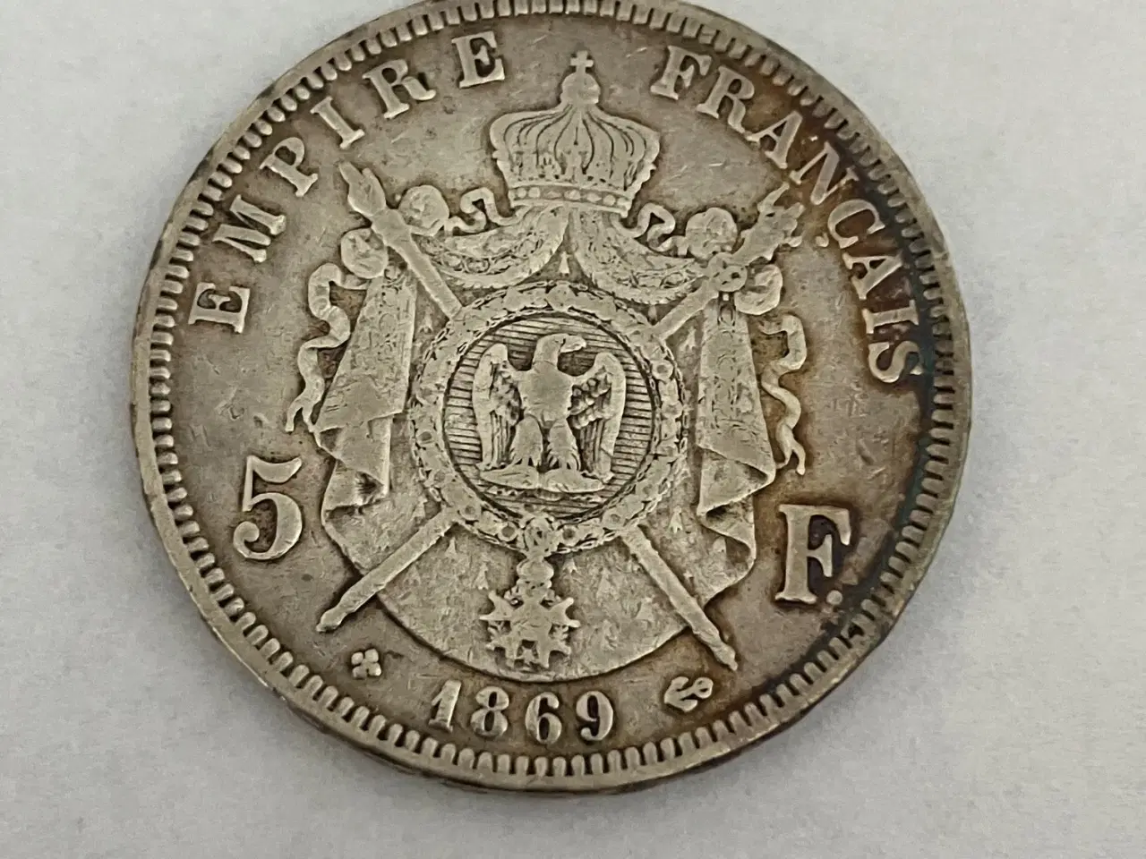 Billede 1 - 5 Francs France 1869