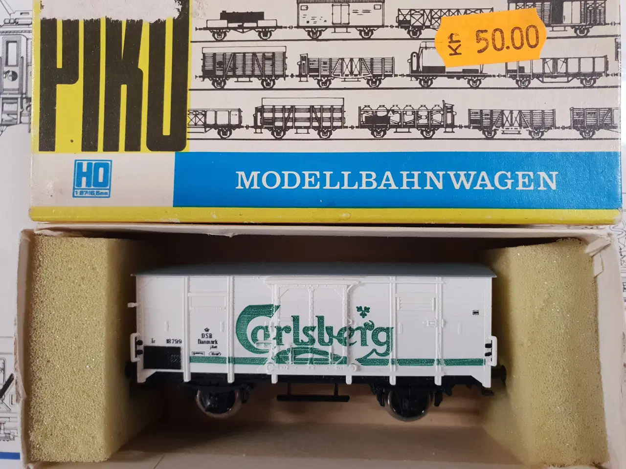 Billede 1 - Piko DSB Carlsbergvogn H0