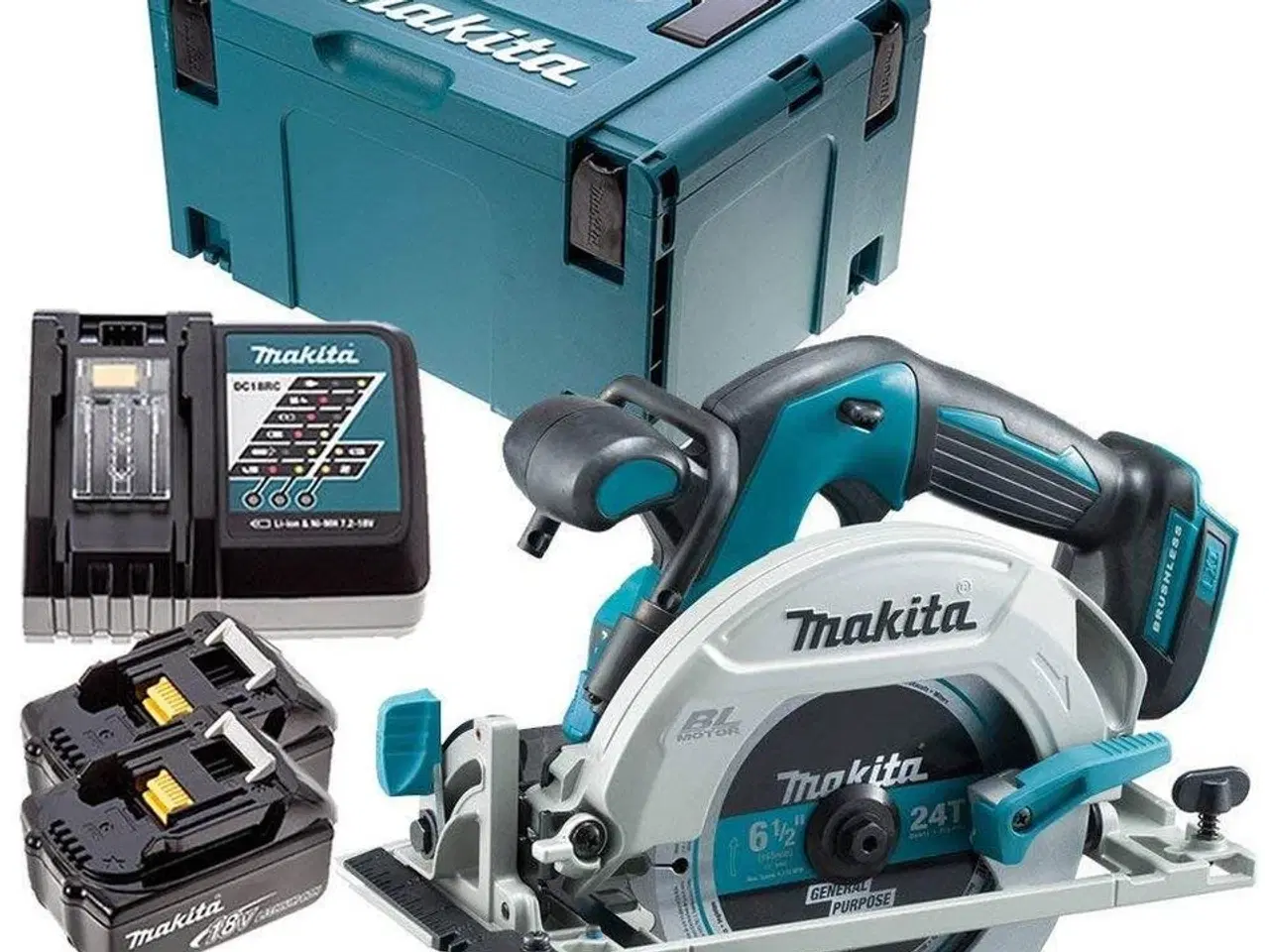 Billede 1 - Makita rundsav DHS680 udlejes