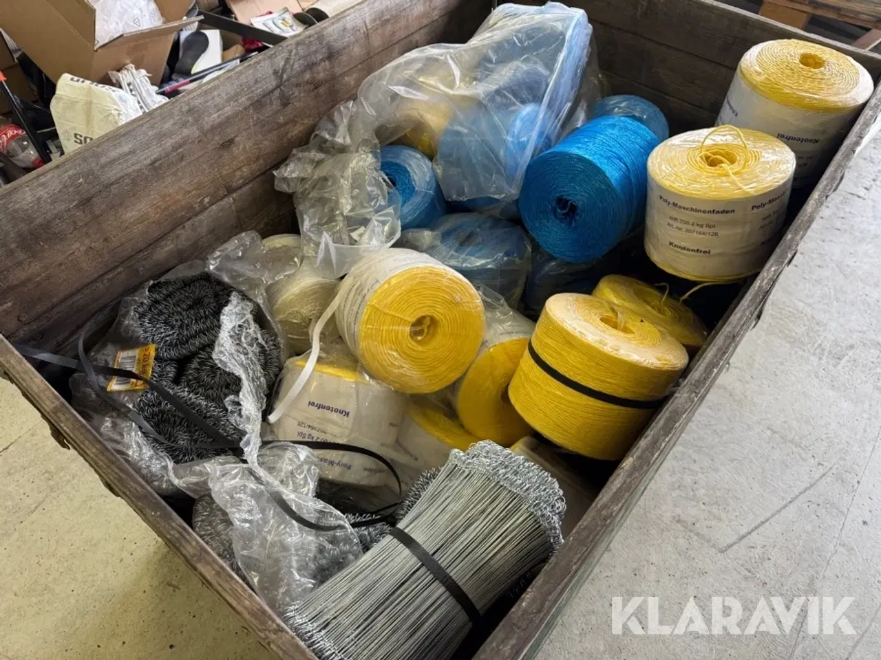 Billede 2 - Bindesnor og bindetråd LOT