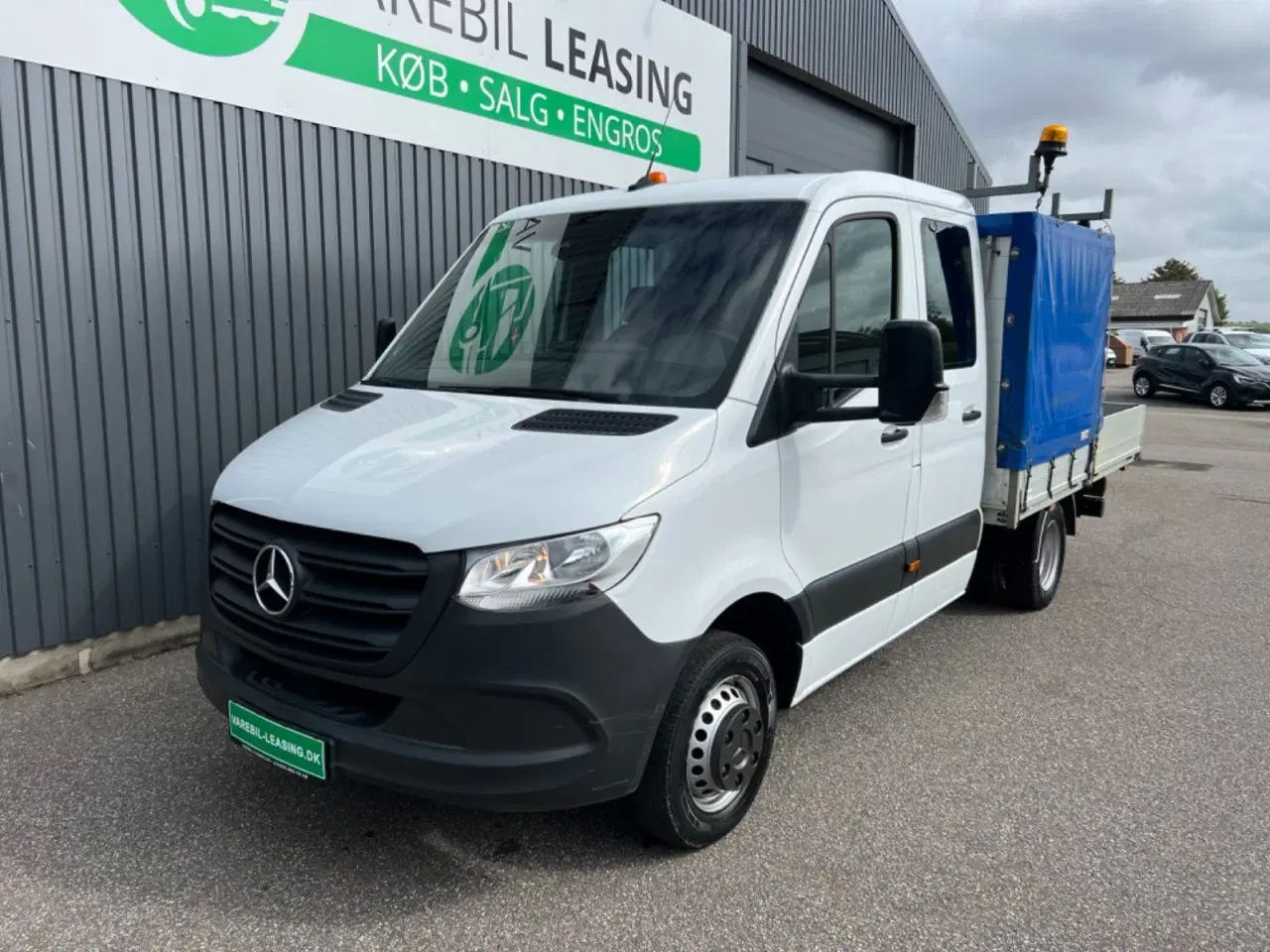 Billede 2 - Mercedes Sprinter 516 2,2 CDi A2 Mandskabsvogn m/lad RWD