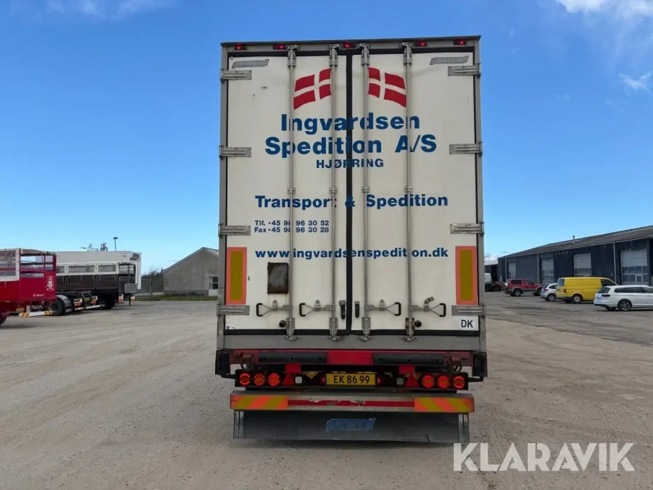 Billede 4 - Lastbil Mercedes-Benz Actros 5253 med kølekasser, sovekabine, forvogn og hænger