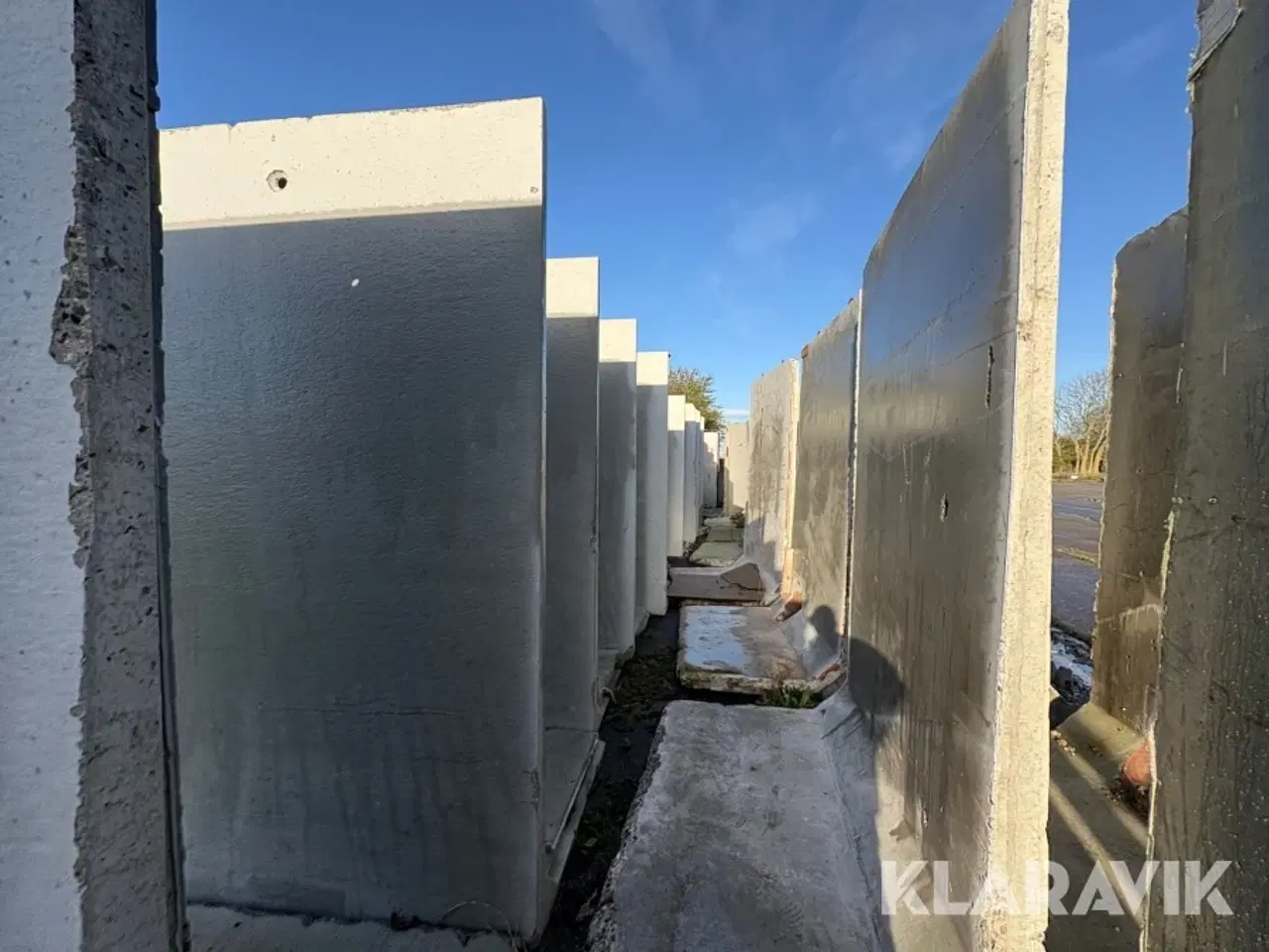 Billede 7 - Beton skillevægge fra kornlager anslået 81 styk.