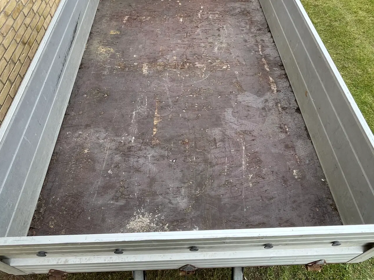 Billede 6 - Boggietrailer med nedfældige sider