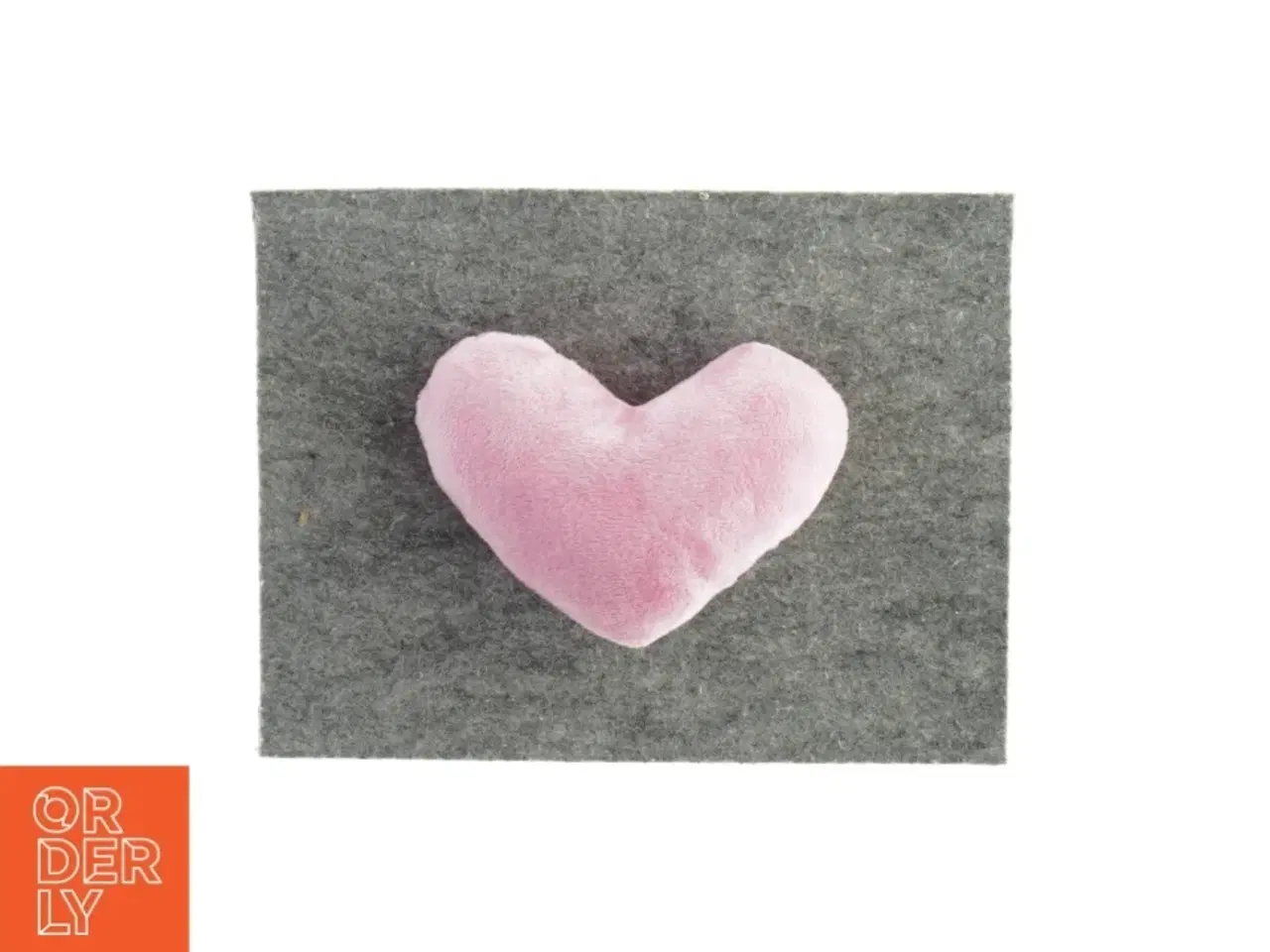Billede 2 - Hjerte pude (str. LB: 12x10 cm)