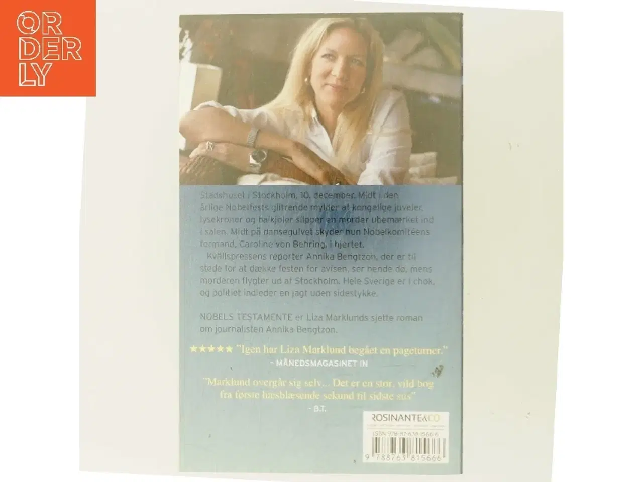 Billede 3 - Nobels testamente af Liza Marklund (Bog)