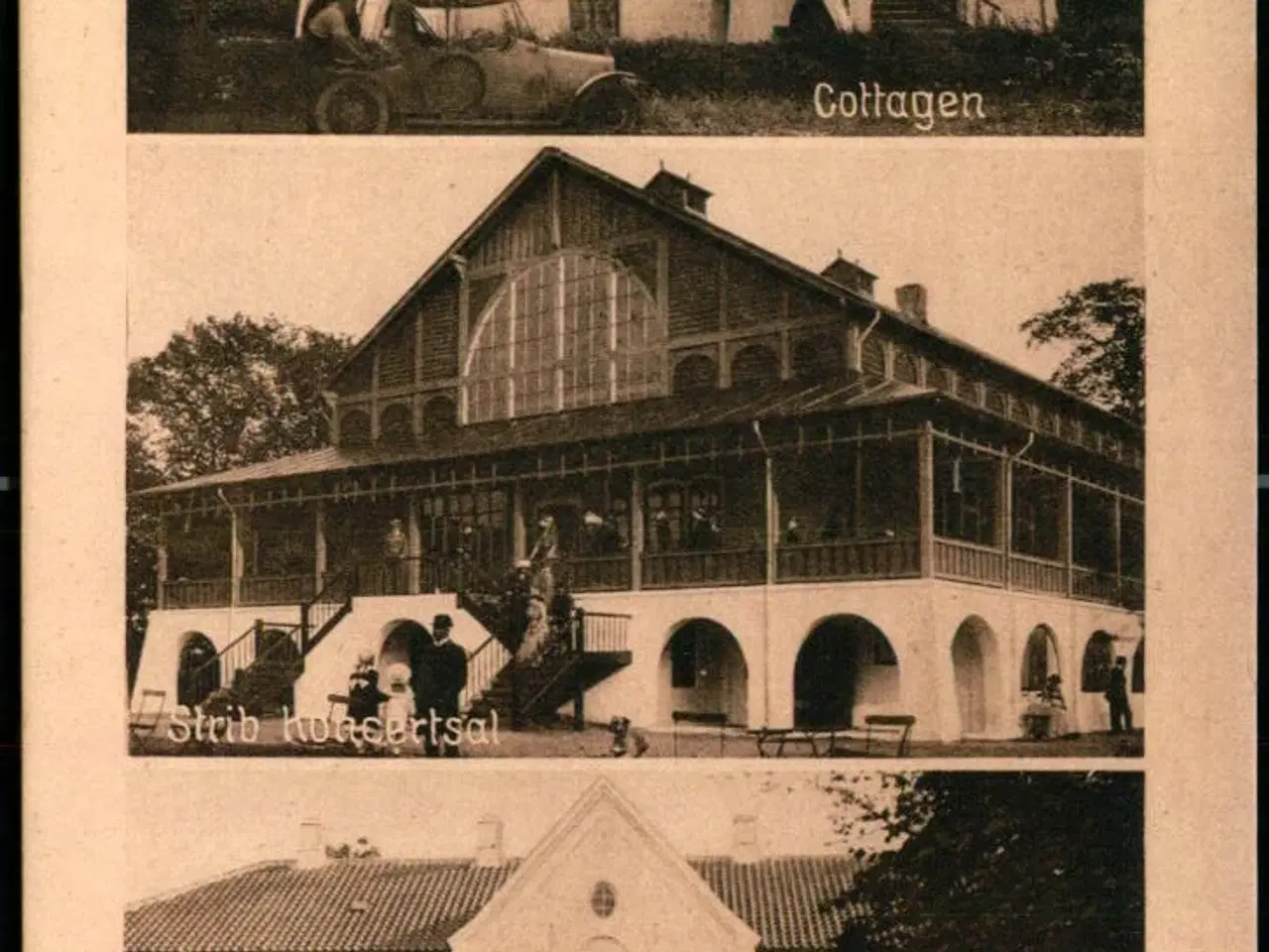 Billede 1 - Strib - Badehotel - Koncertsal - Cottagen - J.A.F. 1086 - Ubrugt