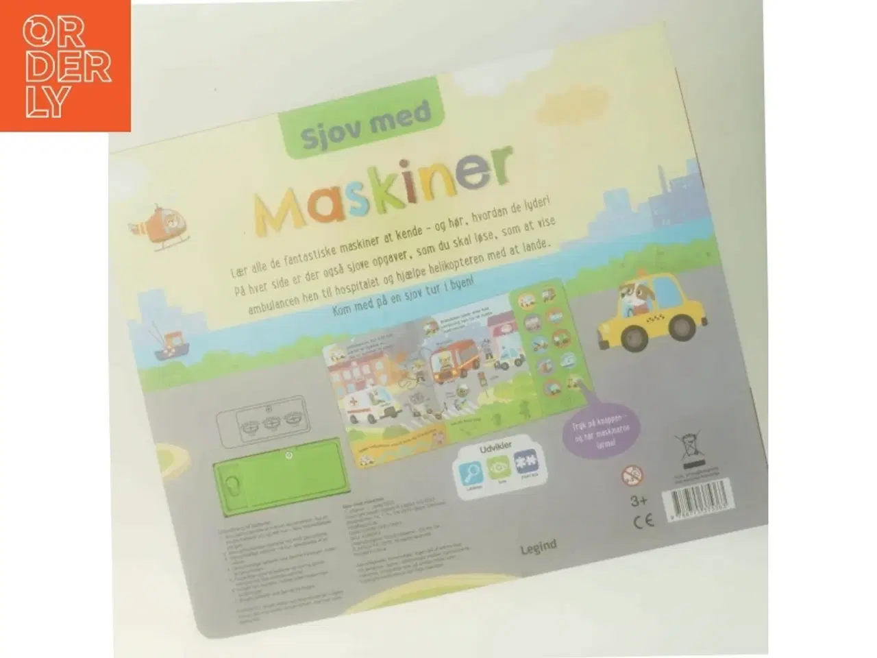 Billede 3 - Sjov med maskiner (Bog)