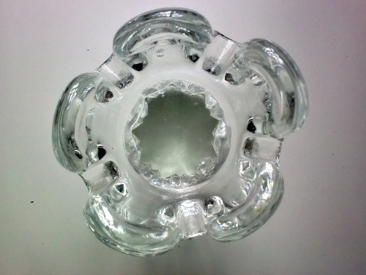 Billede 14 - Sverige vinter is glas frosset LYS brugskunst