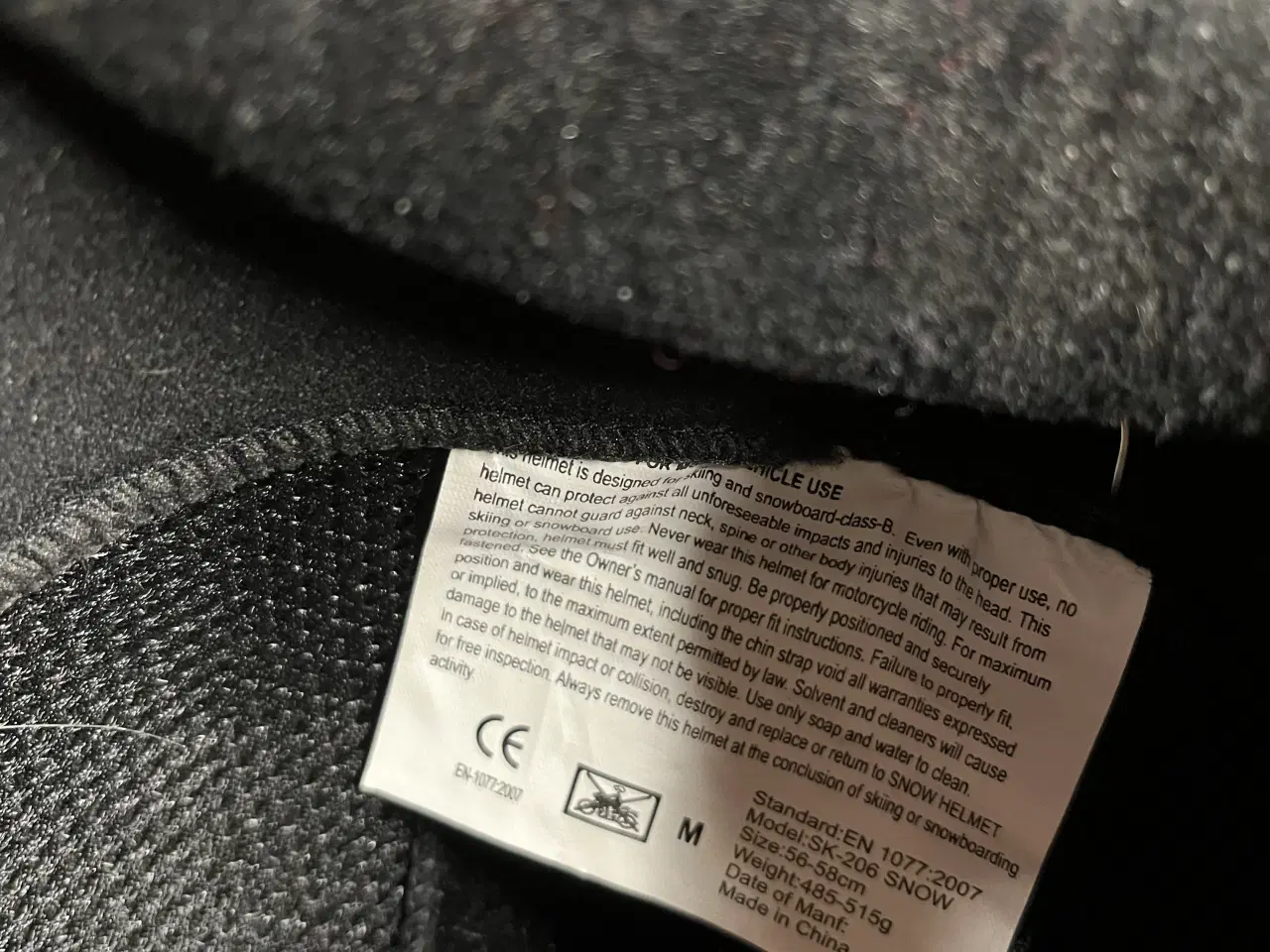 Billede 4 - SkiHjelm og skibriller