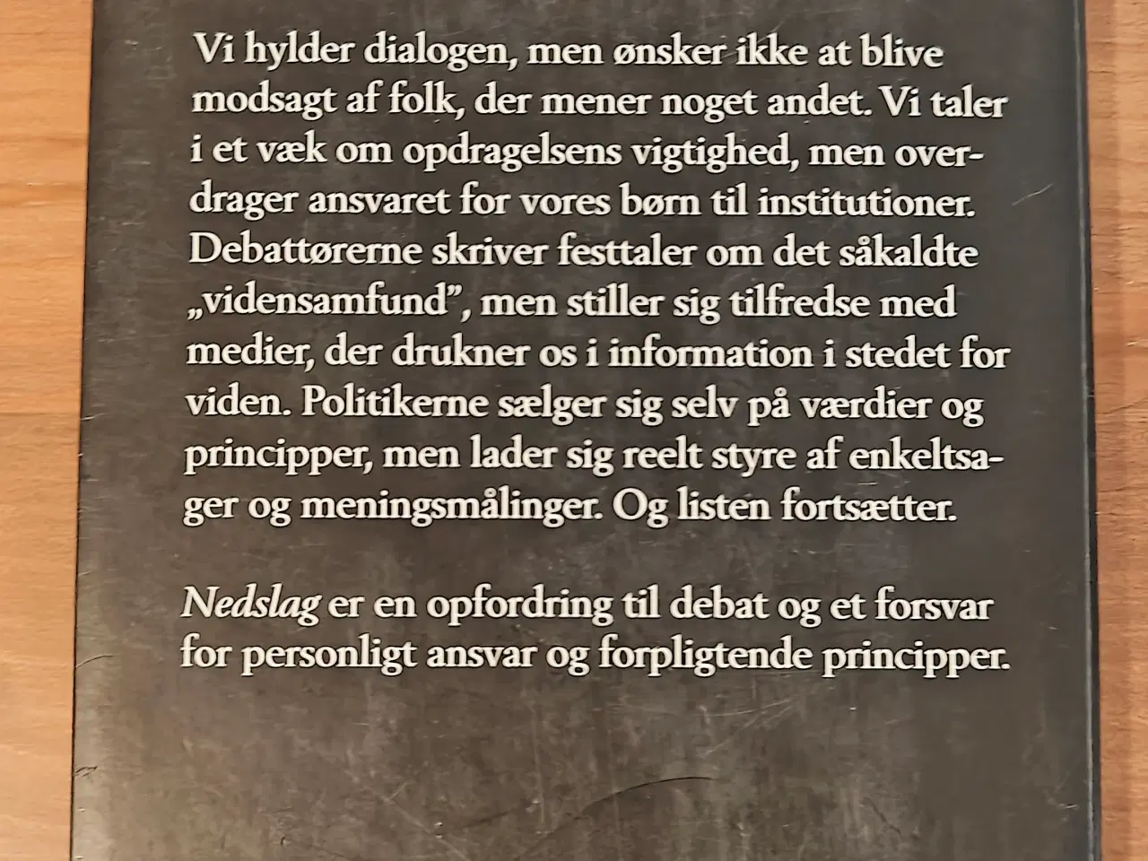 Billede 2 - Nedslag - mellem det vi siger, og det vi gør