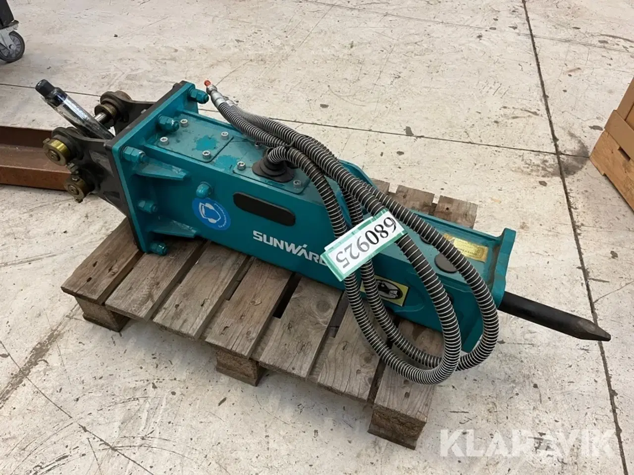 Billede 2 - Hydraulikhammer Sunward SWBG040H