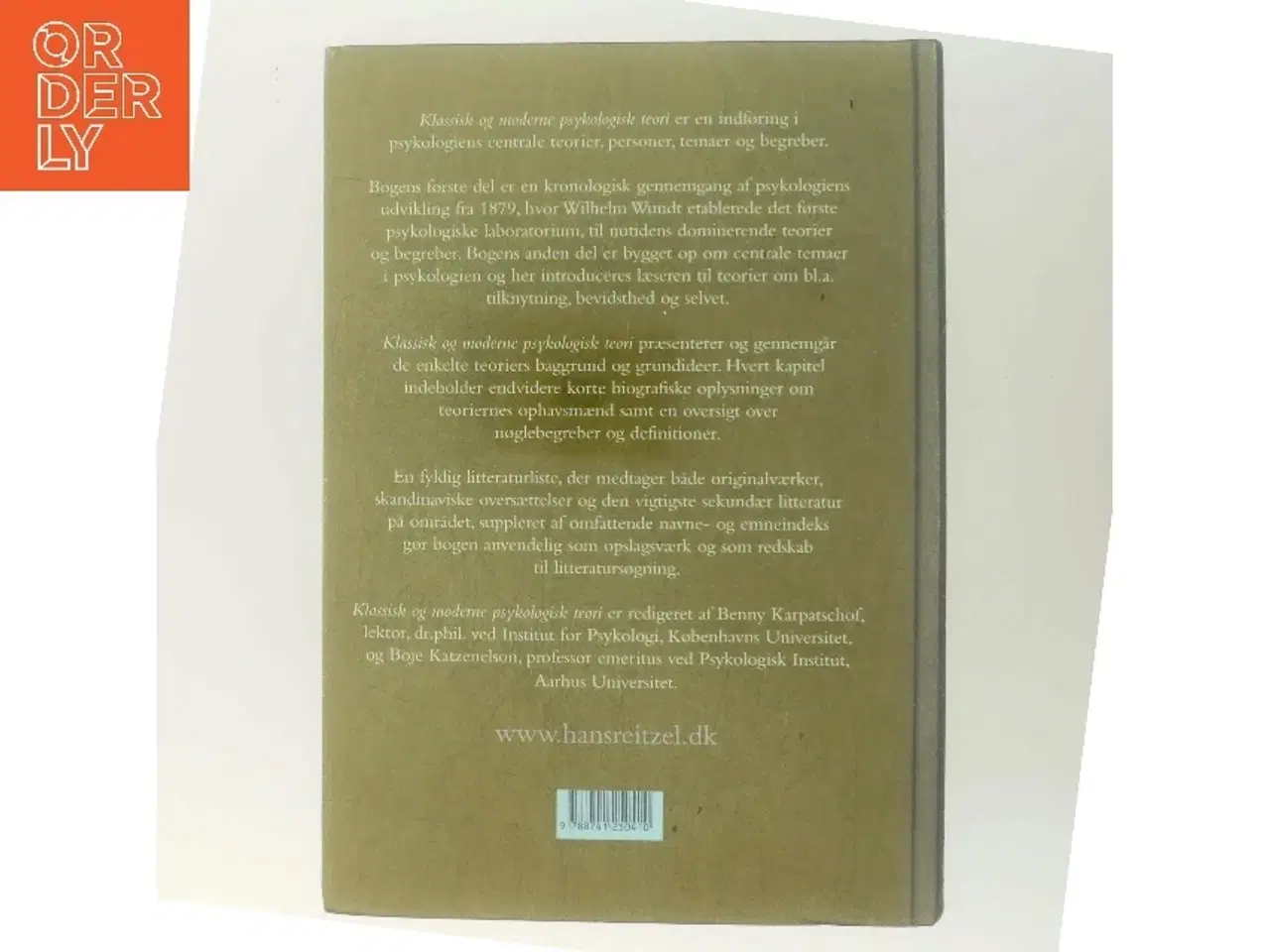 Billede 3 - Klassisk og moderne psykologisk teori (Bog)