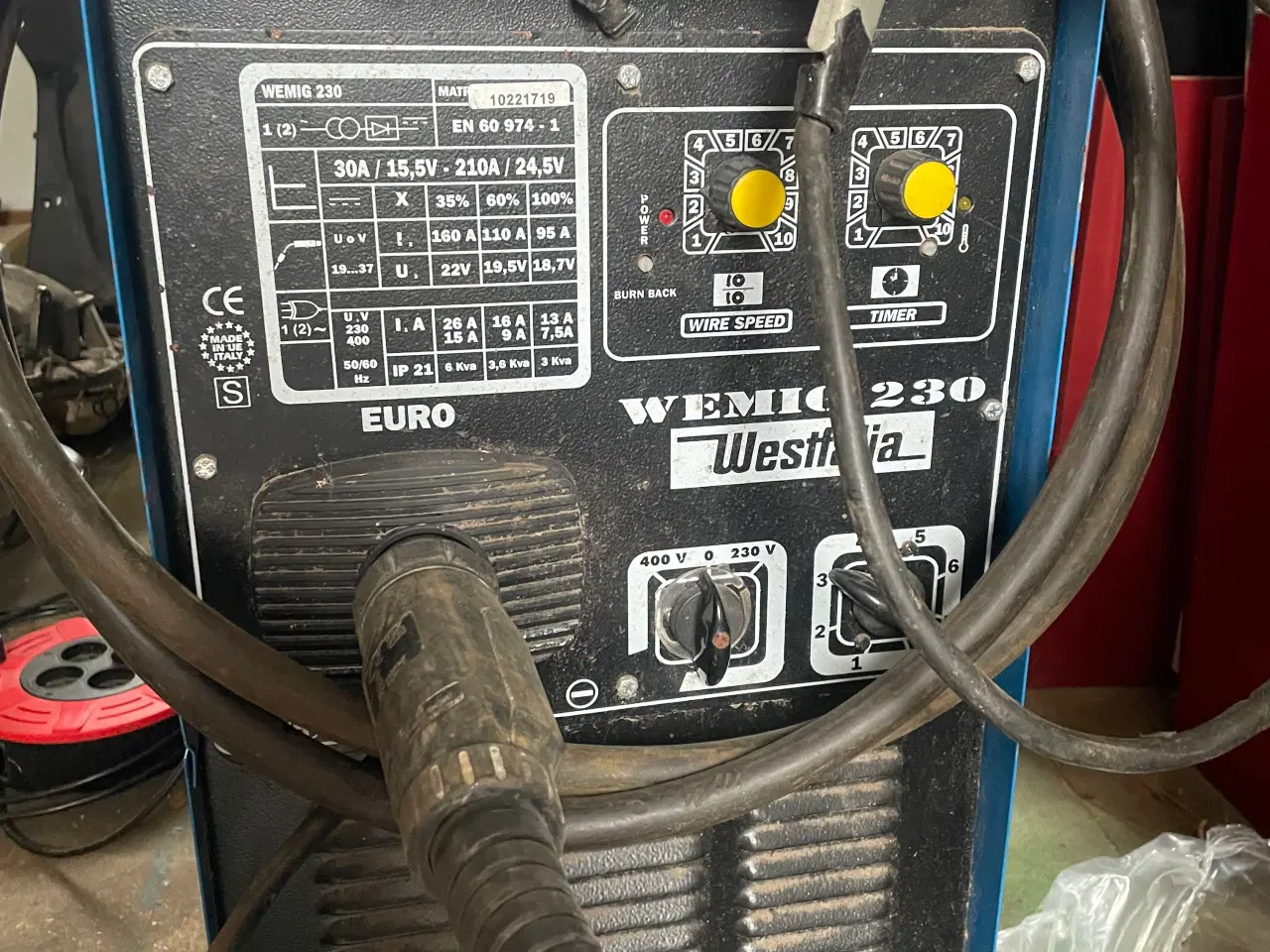 Billede 3 - Wesitalia Wega 2310 svejsemaskine 