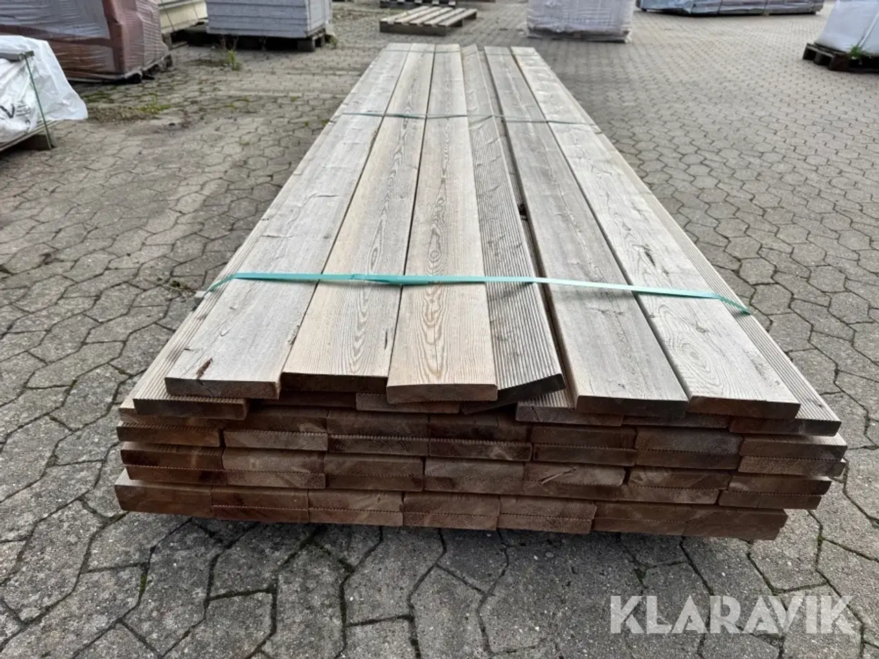 Billede 5 - Terrassebrædder 28×145 mm, 3,6 m – THERMO 54 styk