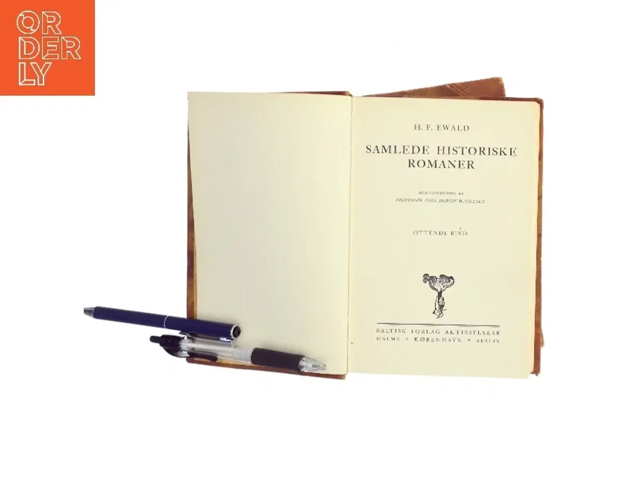 Billede 1 - Samlede Historiske Romaner af H. F. Ewald (Bog)