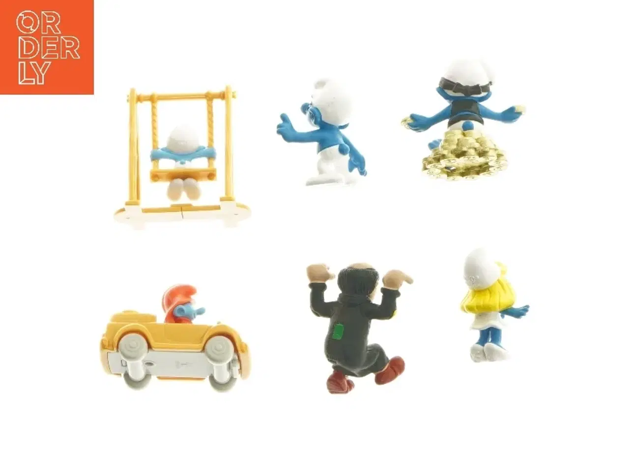 Billede 2 - Smølfer hobbi figurer (str. 7 cm)