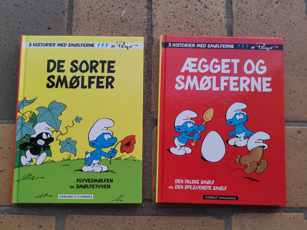 Billede 1 - De Sorte Smølfer og Ægget og Smølferne Bog