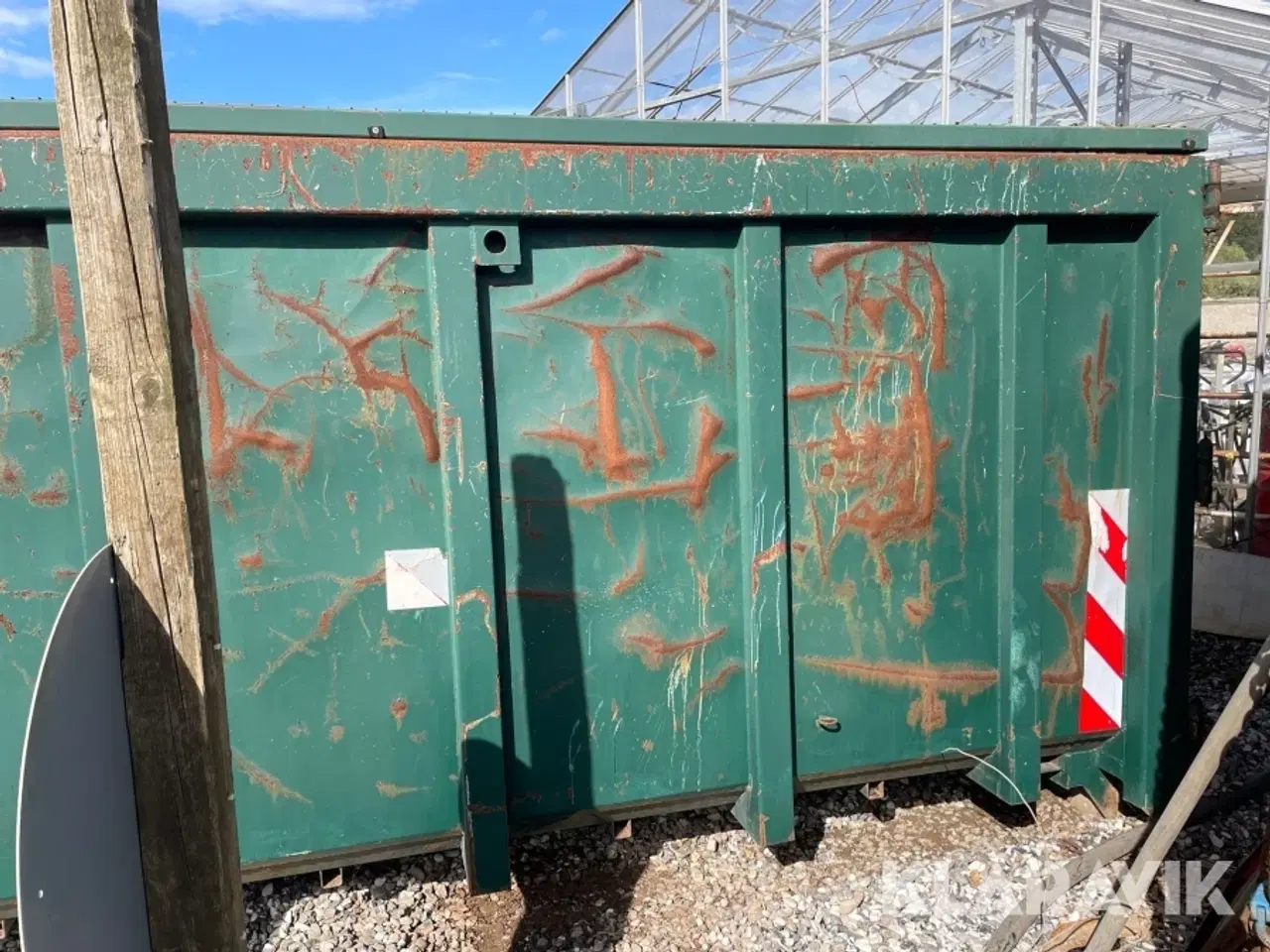 Billede 10 - Container med hydraulisk låg Geostad 300-18