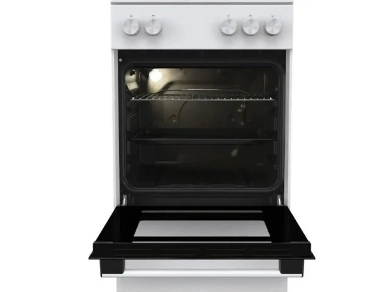 Billede 3 - Gas-komfur med ovn 50 cm - Gorenje GG5A10WFFM, hvid