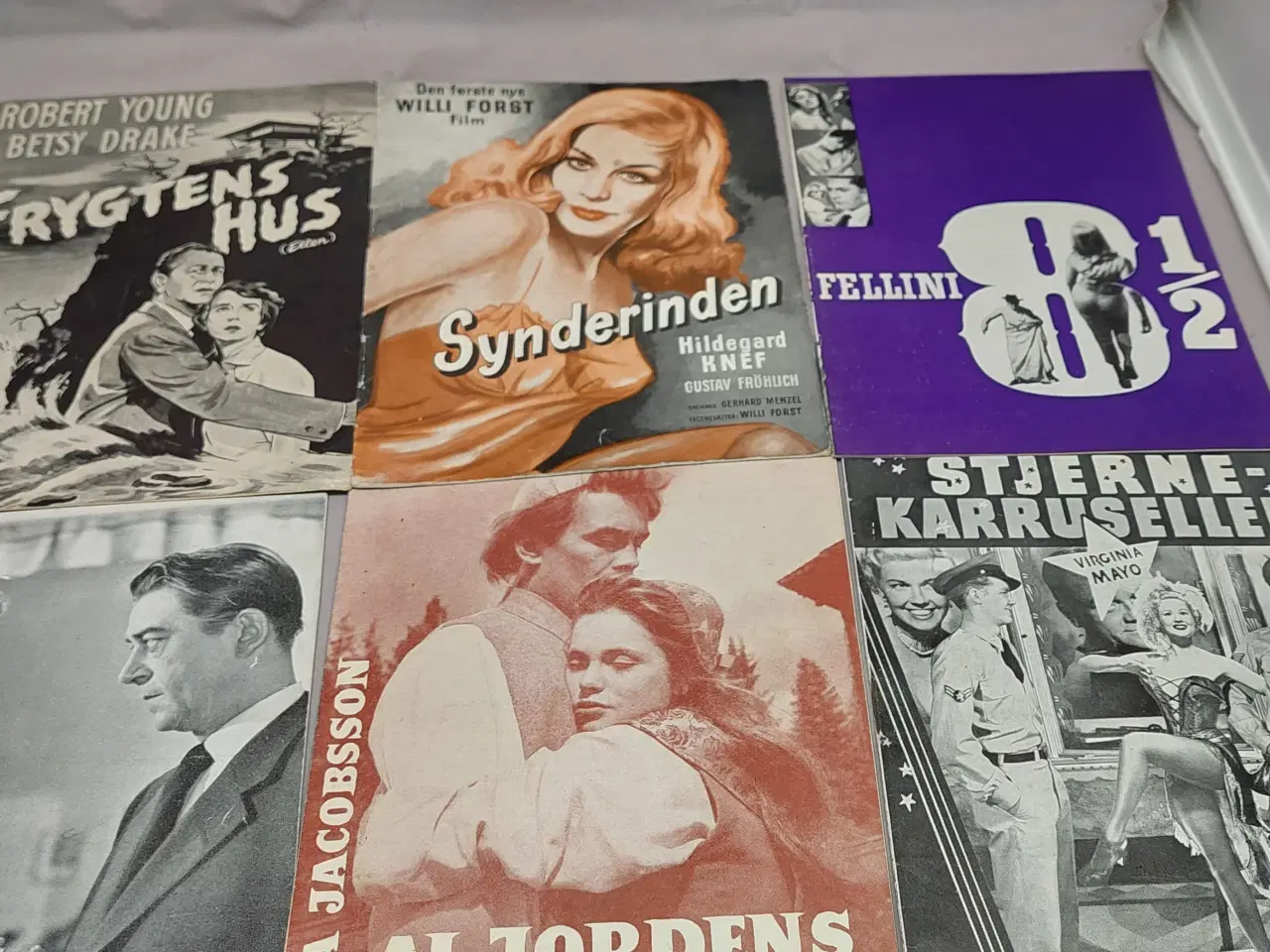 Billede 4 - Lot 60 stk. gamle biograf programmer