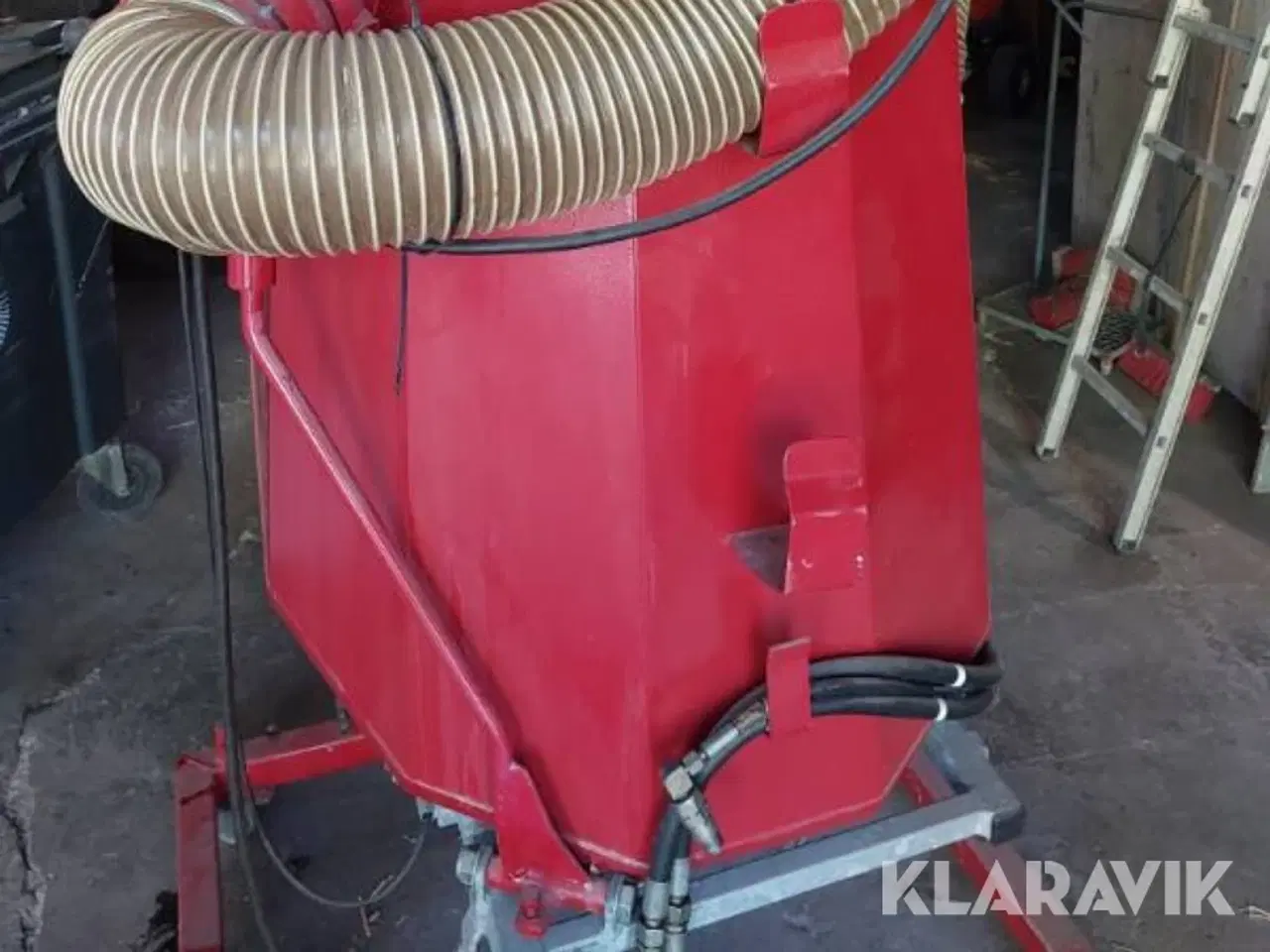 Billede 4 - Løvsuger med kost Rimas FSA 9 kW