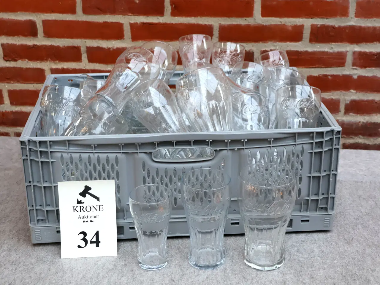 Billede 1 - 30 Stk Coca Cola glas i 3 str + div andre glas. 