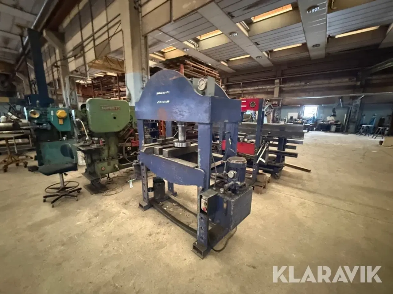 Billede 9 - Hydraulisk værkstedspresse