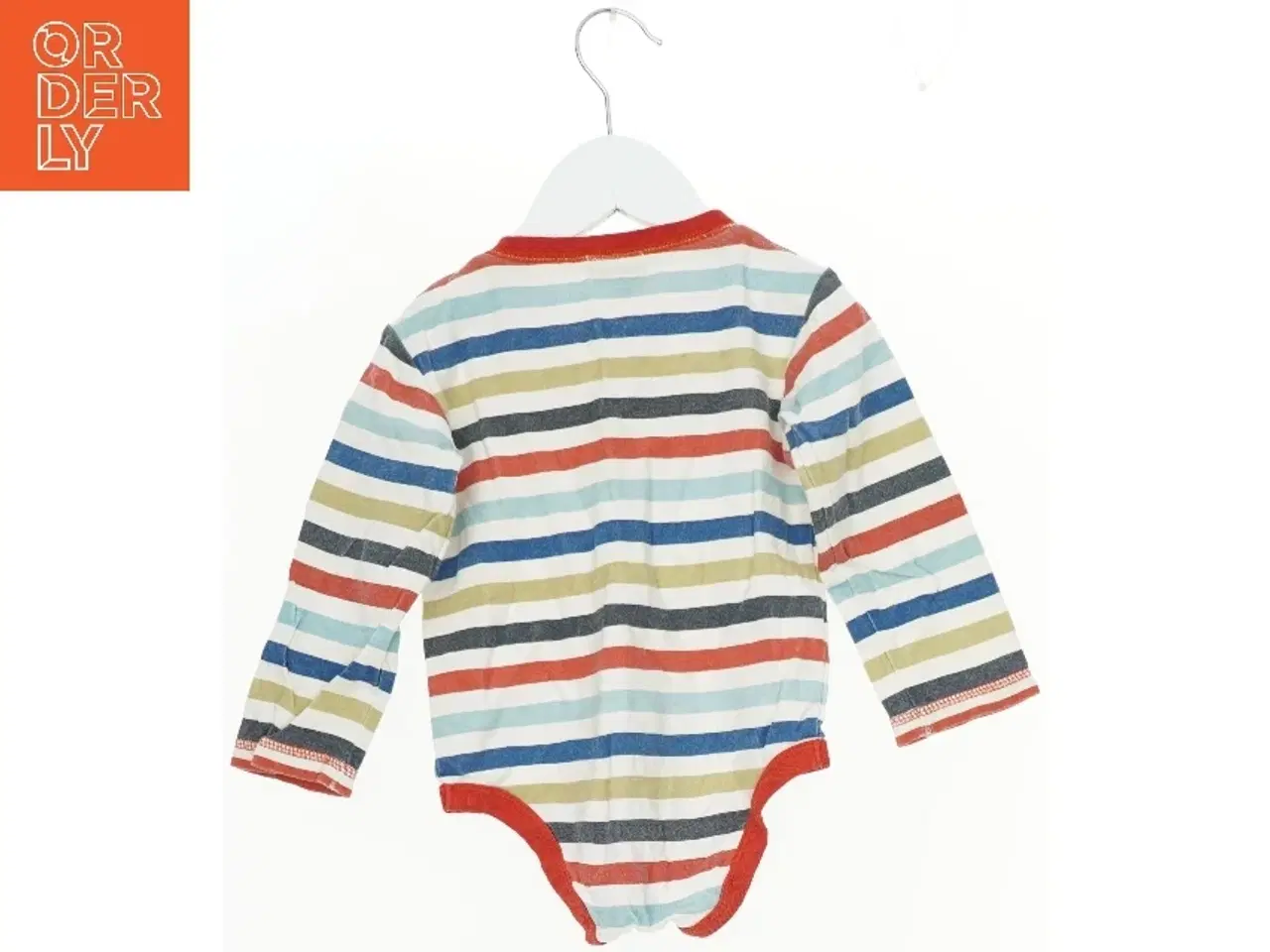 Billede 2 - Stribet body med lange ærmer fra Babaluno (str. 86)