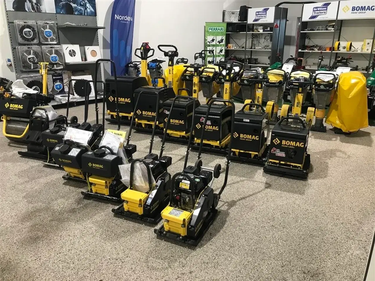 Billede 1 - Bomag BT 60 Fabriksny jordloppe til omgåene levering.