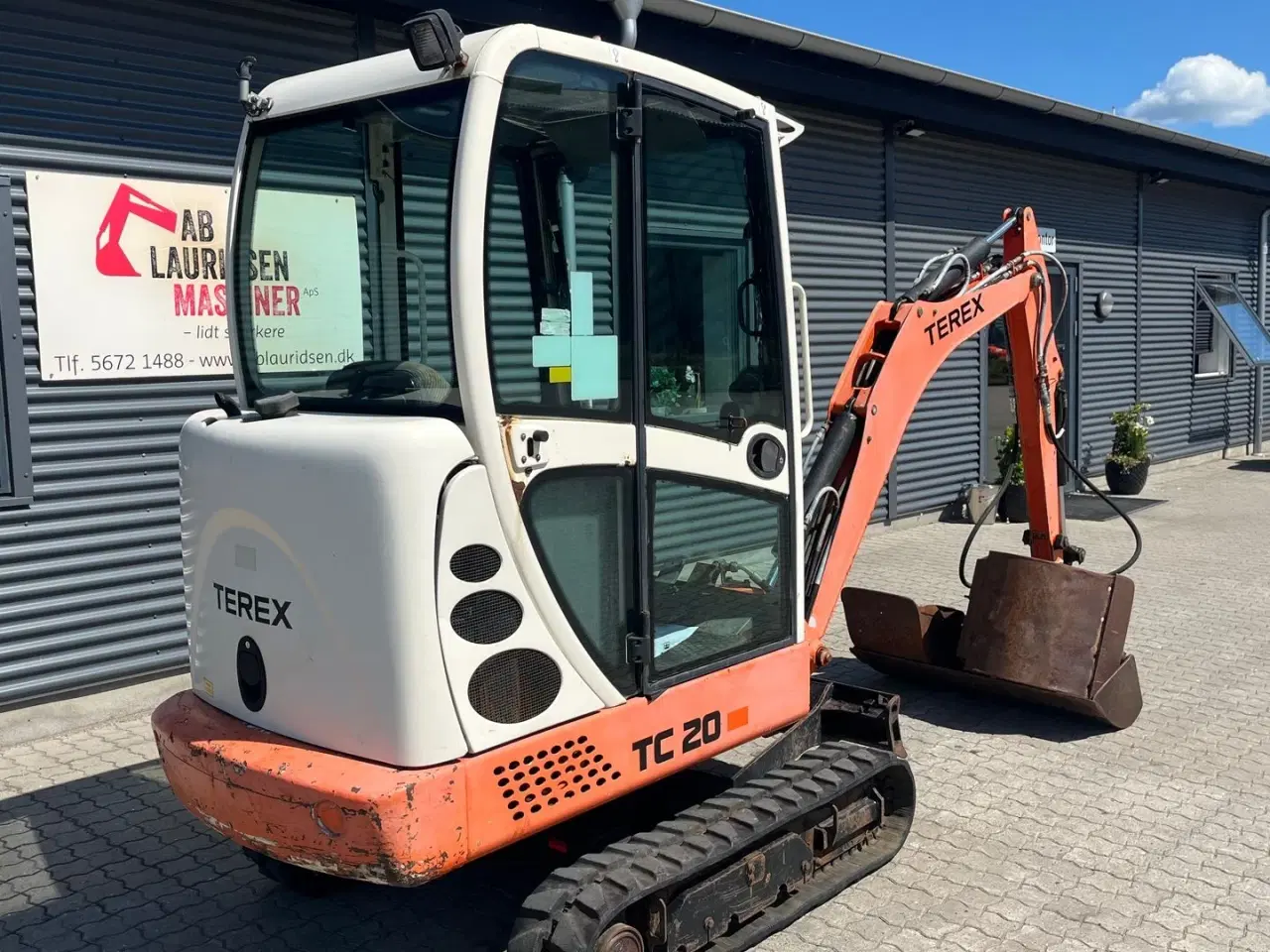 Billede 16 - Terex TC20 Mekanisk hurtigskifte og kipbar planer skovl +2graveskovle