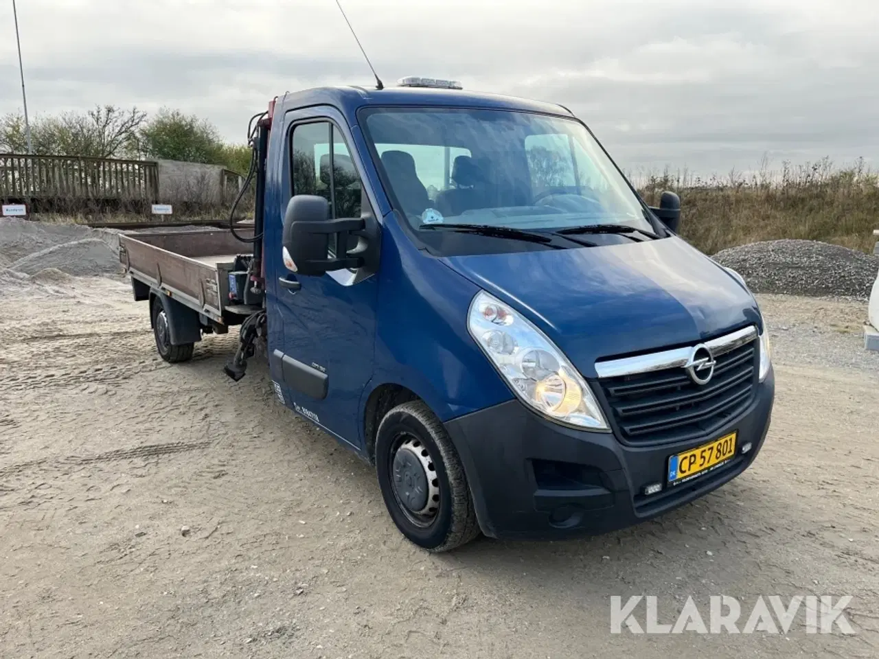 Billede 2 - Lastbil med kran Opel Movano 2.3 CDTI 150 Automatgear