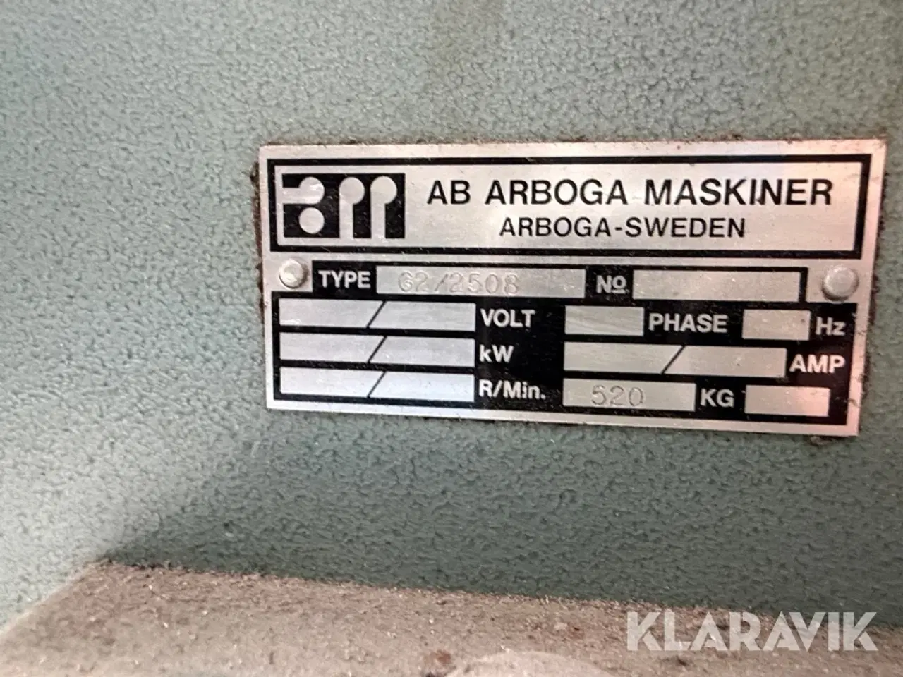 Billede 8 - Søjleboremaskine AB Arboga Maskiner G2 / 2508 - dobbeltspindel