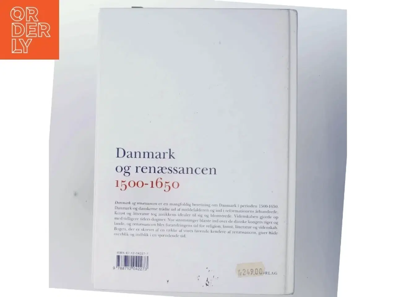 Billede 3 - Danmark og renæssancen 1500-1650 (Bog)