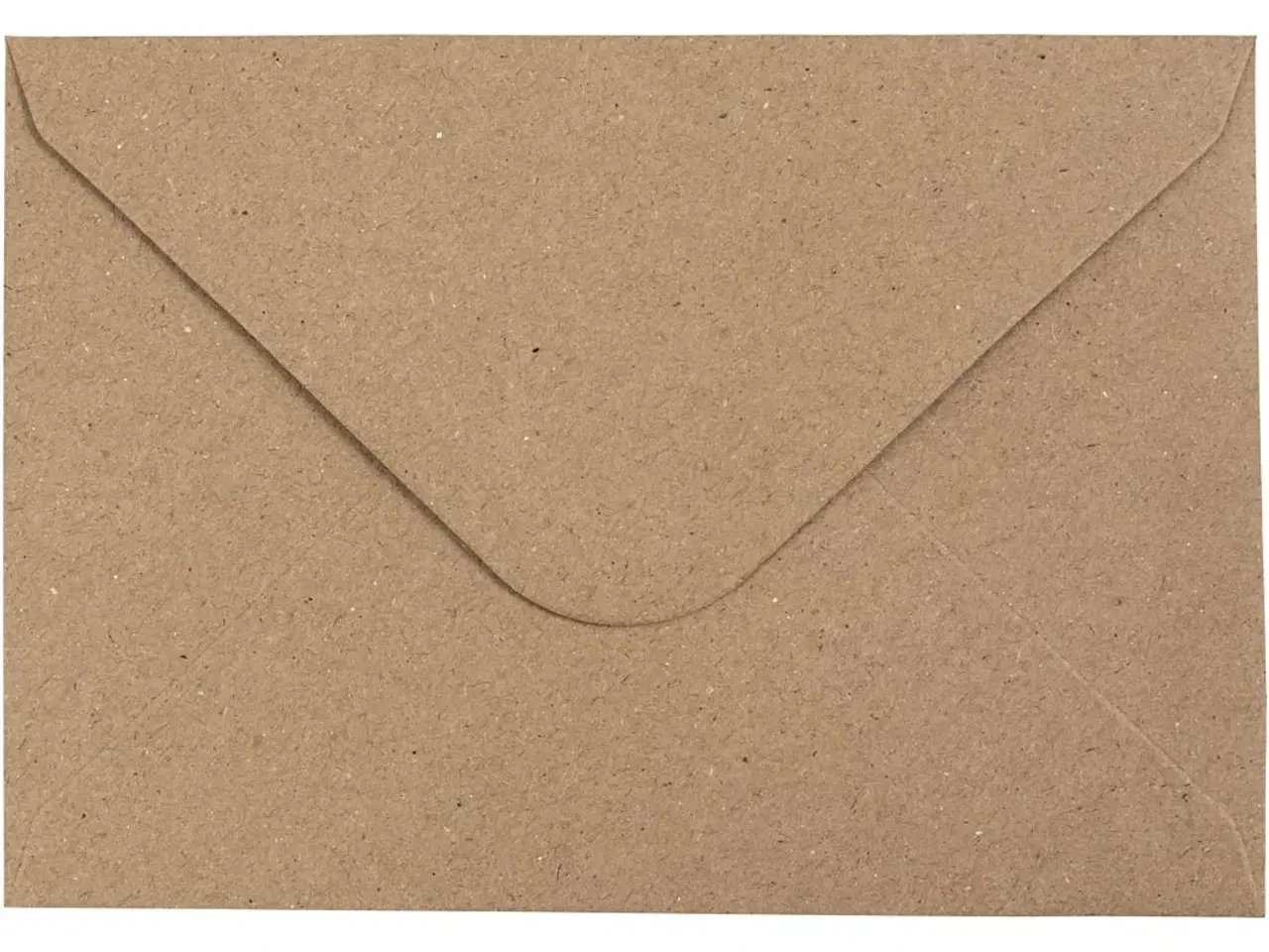Billede 1 - Elegant Kvistkuvert 11,5x16 cm - 50 stk. Naturpapir