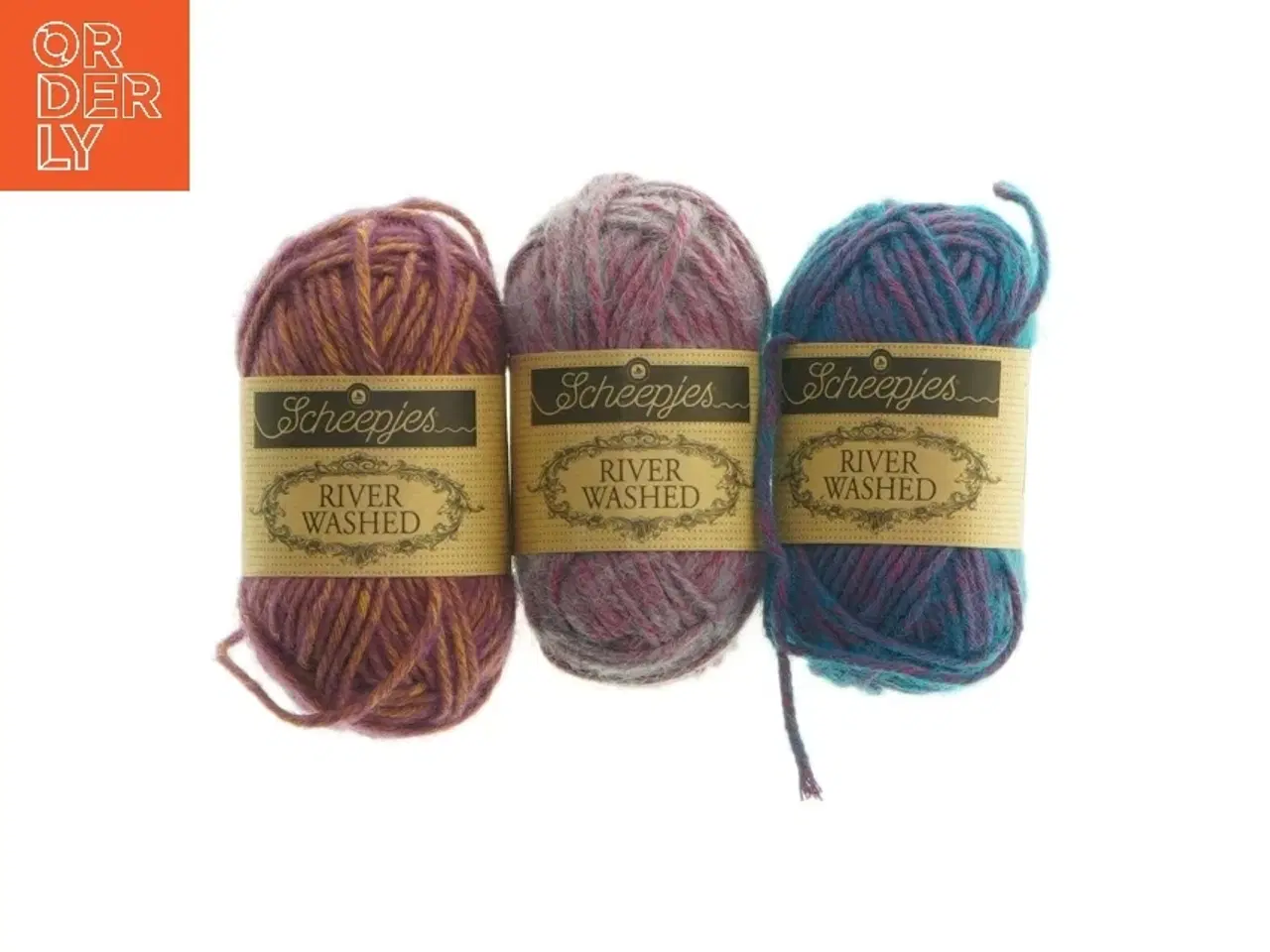 Billede 1 - Scheepjes River Washed garnsæt (str. 3 stk 26 m cm)