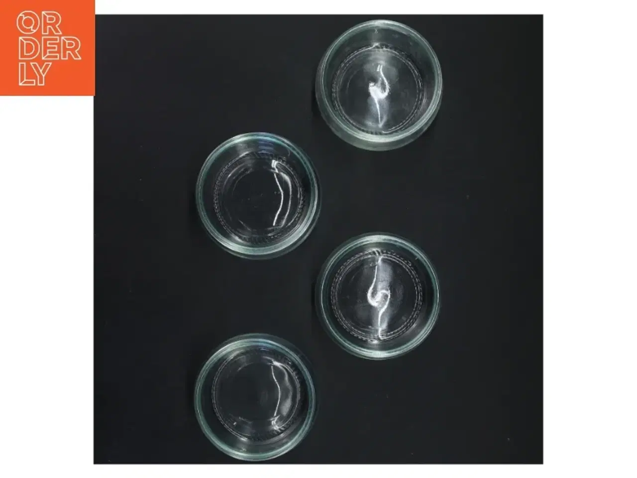 Billede 3 - Små glas skåle (str. Ø 8,5x5 cm)