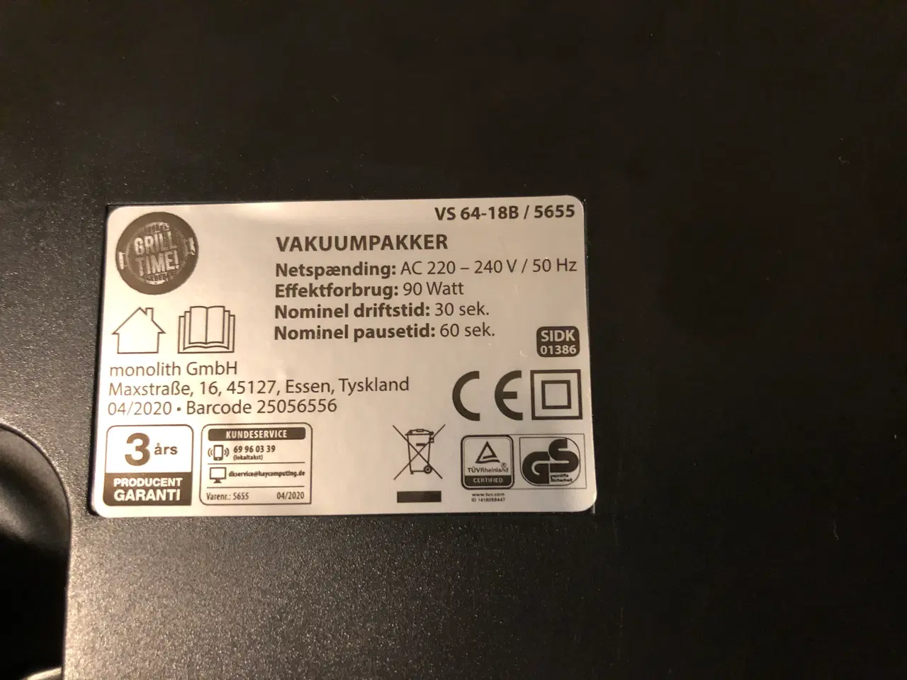 Billede 5 - Vakuumpakker fra Monolith