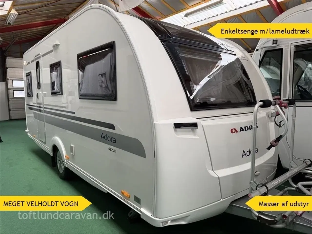Billede 1 - 2015 - Adria Adora 482 LU   Superflot. Enkeltsenge, m/MOVER+GULVVARME+STORT KØL+ISABELLA FORTELT mv.