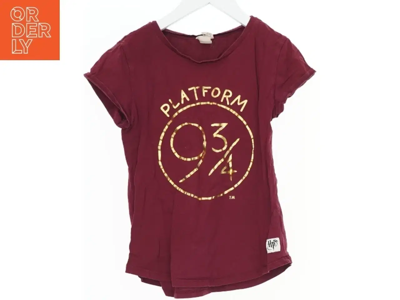 Billede 1 - Bordeaux t-shirt med Harry Potter tema fra H&M (str. 146)