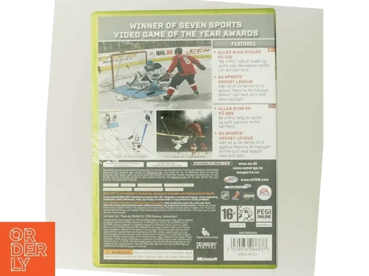 Billede 3 - NHL 09 Xbox 360 spil fra EA Sports