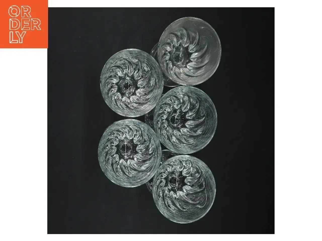 Billede 3 - Krystal Glas, 5 stykker, 17 cm (str. 5 styk, 17 cm)