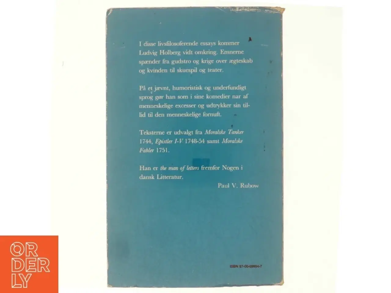 Billede 3 - Epistler og Moralske Tanker - Af Ludvig Holberg
