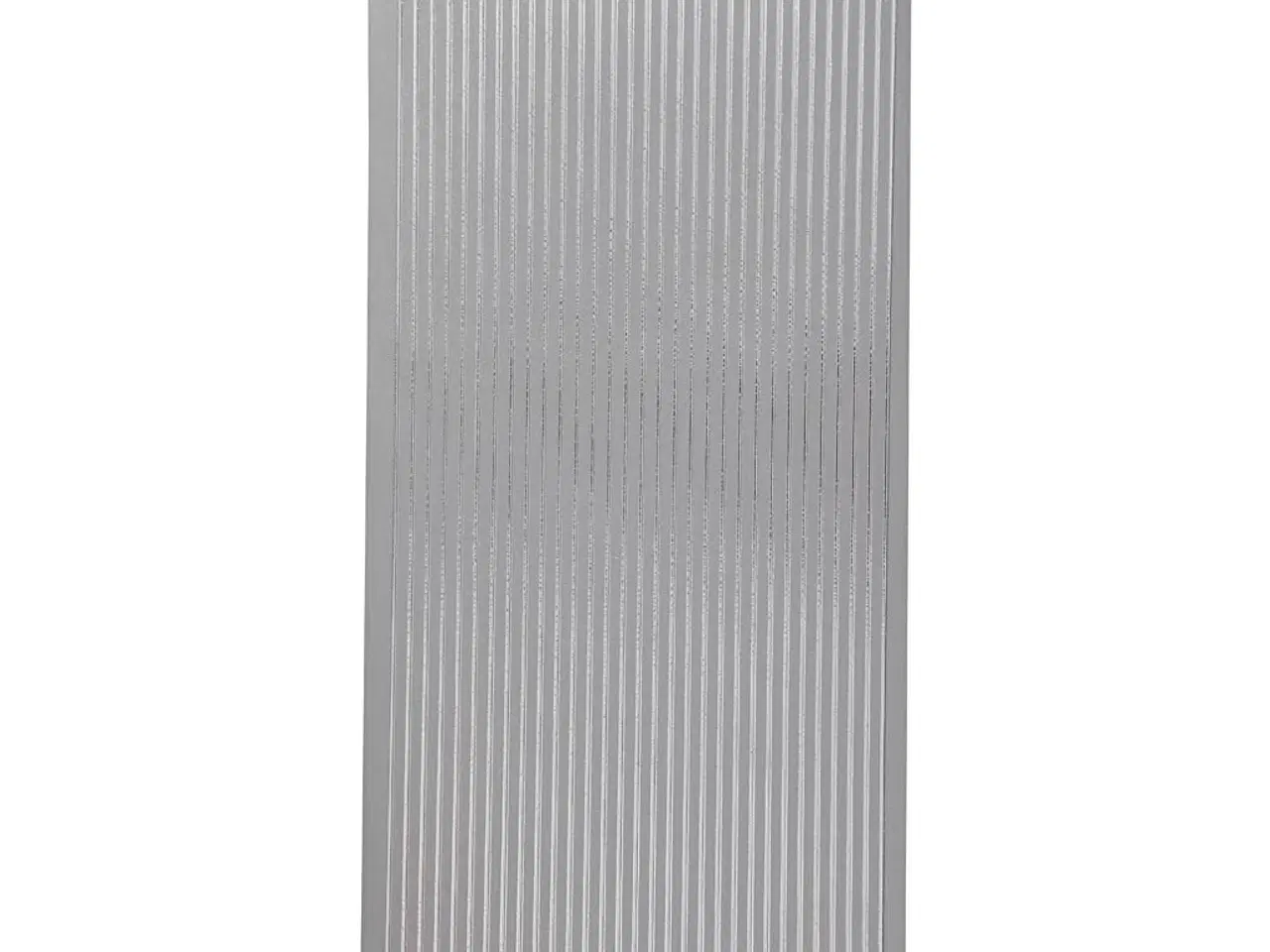 Billede 1 - Stickers, border, ark 10x23 cm, sølv, 1 ark