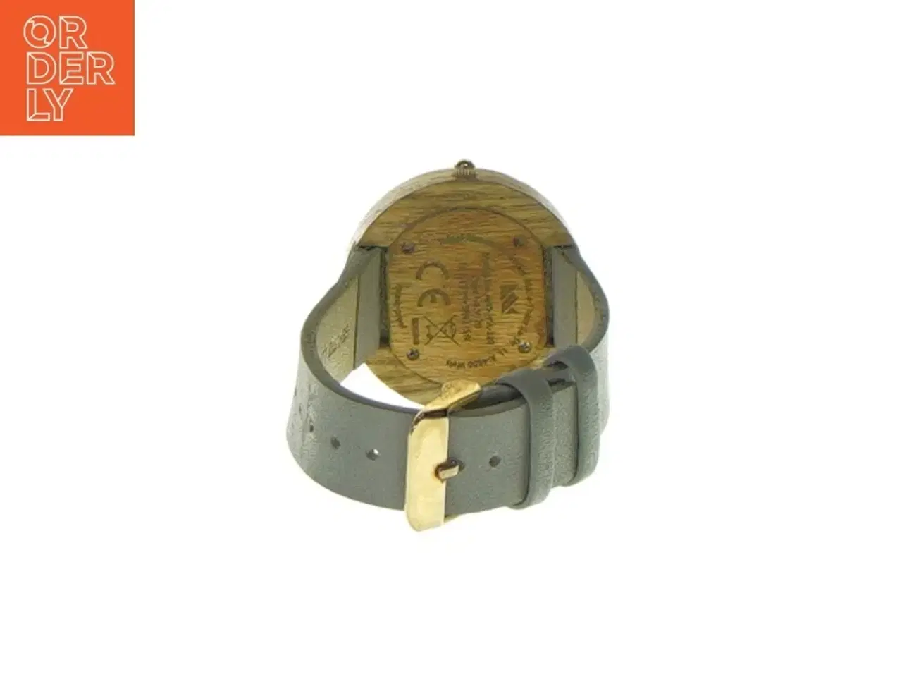 Billede 2 - Ur i træ fra Ukendt (str. LB:23,5x5cm)