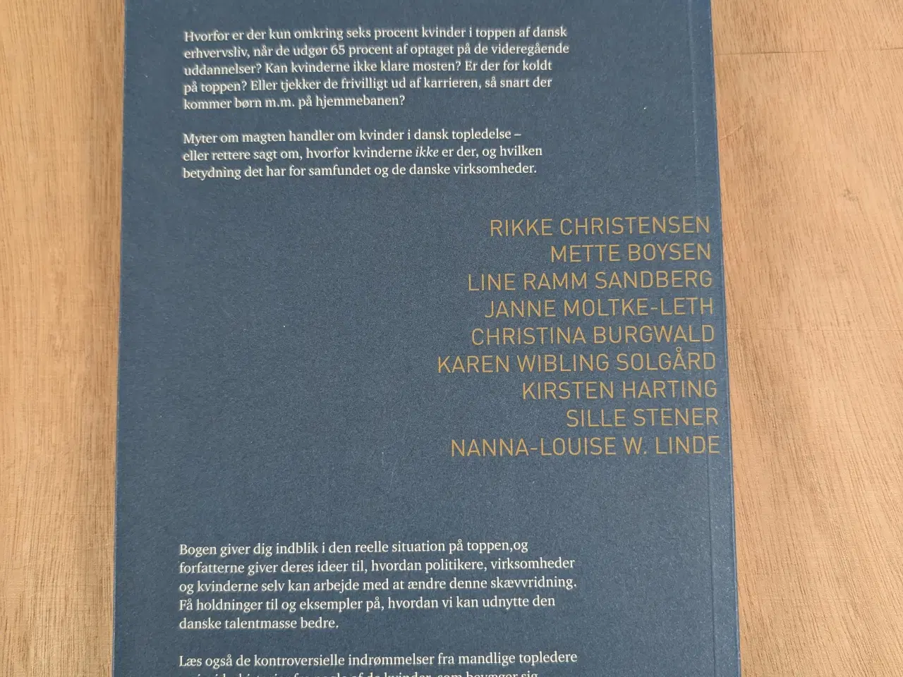 Billede 8 - Myter om magten bog om kvinder i topledelse