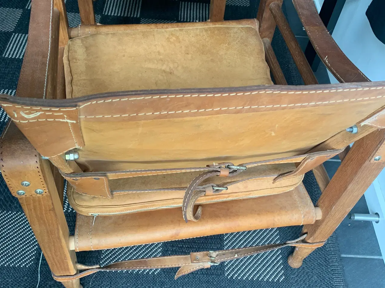 Billede 3 - Safari stol + skammel